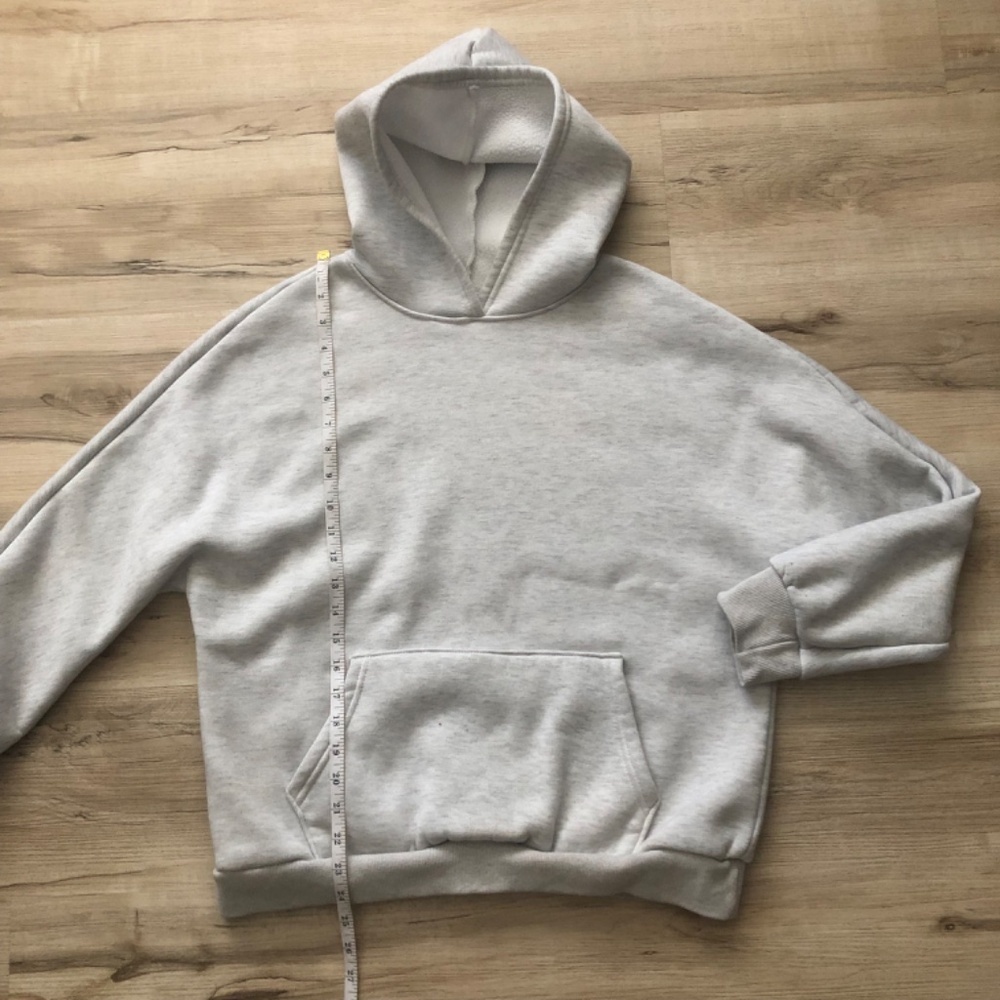 Grey Lightweight Hoodie - Picture 2 of 8